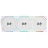 Image de Lian Li Uni Fan TL Wireless 120 Reverse Blade Pack de 3 - Blanc