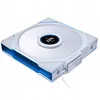 Image de Lian li - 14RTLLCD1W1W - UNI FAN TL LCD Wireless Lüfter ARGB PWM - Reverse Blade 140mm weiß ()