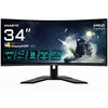 Image de Moniteur Gaming - GIGABYTE - G34WQCP - 34 Courbé - WQHD 3440 x 1440 - 180Hz 1ms FreeSync Premium