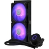 Image de COOLER MASTER MasterLiquid ML240L V2 RGB - WaterCooling Processeur AIO (Intel & AMD) 2x 120mm RGB