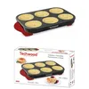 Image de Crêpière - INOX - Mini crêpes & Pancakes - 1500W - Anti-adhésif - Noire
