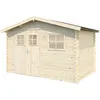 Image de Abri de jardin Seville en bois - WHITE WOOD - 77 m² - Ep.19 mm