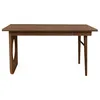 Image de Bureau 1 Tiroir Design Bau 140cm Noyer
