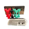 Image de TOSSIT Jeu fléchette ventouse pétanque intérieur extérieur pour sol et mur silicone puissant et durable Starter Pack Rouge Cyan