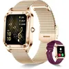 Image de Montre Connectée Femme Pour Répondre/Passer Des Appels 16 Smartwatch Bluetooth Tracker DActivité Cardiaque/Spo2/Sommeil 19 Mo