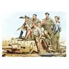 Image de Figurines maquettes - MASTER BOX - Rommel et équipage (DAK 1941-1943) - 1/35 - À monter et peindre - Ensemble Rommel et équipage
