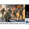 Image de Maquette figurine - MASTER BOX LTD - 3585 - British Infantry (Europe 1944-1945) - Échelle 1:35 - Plastique