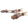 Image de Maquette 3D - UGEARS - Podracer d’Anakin Skywalker  - Arc LED électrique - Balancement équilibré - 240 pièces