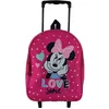 Image de Sac à dos à roulettes maternelle - Disney - Minnie - Rose - Pour fille