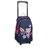 Image de Sac à dos à roulettes Lililou Chat Bleu marine Bagtrotter