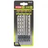 Image de Jeu de 6 lames spéciales pour scie sauteuse RYOBI One+ RAK6JSBW