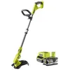 Image de RYOBI - Coupe-bordures 18V - Ø coupe 25-30 cm - Ø fil 1 x 16 mm - tube télescopique - batterie 50 Ah & chargeur - RLT183250F