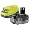 Image de Pack batterie RYOBI 18V One+ 4 0Ah LithiumPlus - 1 chargeur rapide 2.0Ah RC18120A-140X