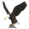 Image de Figurine - FIGURINES COLLECTA - Aigle à tête blanche - Blanc - Pour Enfant à partir de 3 ans