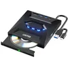 Image de UNITEK Lecteur / Graveur CD et DVD avec hub intégré - USB-A / USB-C