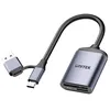 Image de UNITEK Lecteur de cartes mémoires SD 4.0 / Micro SD 4.0 - USB-C / USB-A