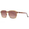 Image de Lunettes de soleil - Hackett London - Marron - Protection 100% UVA/UVB - Taille 52-18-145 - Chic