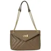 Image de Sac bandoulière rembourré pour femme avec chaîne CCHB0196-Taupe