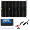 Image de Kit de Panneau Solaire 180W Chargeur de Batterie 12V avec ContrôLeur 50A pour Camping-Car RV