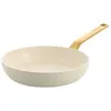 Image de Poêle crème 30 cm aluminium forgé revêtement céramique - Evolution - Greenpan