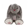 Image de Peluche Lapin Prestige XL Rouge Kaloo - Douceur incroyable pour petits et grands