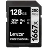 Image de Carte mémoire Lexar Professional 1667x 128 Go SDXC UHS-II