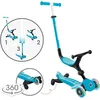 Image de Trottinette évolutive - GLOBBER - GO UP ACTIVE LIGHT 360° - Bleu eau