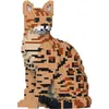 Image de Jeu de construction - JEKCA - Le Chat Bengal - Multicolore - À monter soi-même - 14 ans et plus