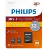 Image de Philips Pack Duo Carte Micro SDHC Class 10 UHS-I U1 32 Go avec adaptateur - 4895229129320