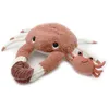 Image de Les Déglingos - Peluche cassecou le crabe avec son bébé