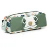 Image de Trousse scolaire - LES DÉGLINGOS - Chillos le paresseux - Vert - 20x75x6 cm - Zippée