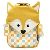 Image de Sac à dos enfant - Les Déglingos - Cyranos le renard - 32 cm - Polyester recyclé - Jaune
