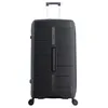 Image de Saxoline Blue Overly 80 cm Grande Valise de voyage 8 Roues Noir
