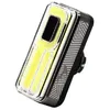 Image de Éclairage vélo avant MOON Helix Lite-w - noir/jaune - 150 lumènes - Batterie LiPO rechargeable