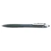 Image de Stylo à bille rétractable - PILOT - REXGRIP BEGREEN - Pointe fine 07 mm - Encre noire - Grip ergonomique
