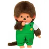 Image de Poupée - SEKIGUCHI - Kiki Poupée Monchhichi - Garçon - 20 cm - Salopette Grenouille verte