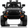 Image de Voiture électrique enfant - ALIGHTUP - Jeep 12V - Batterie 12 V 4 5 Ah - Télécommande 2.4G - Noir