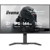 Image de Ecran PC Gamer - IIYAMA - 27 - QHD - 144Hz - Dalle IPS - 1ms - Réglable en hauteur - G-Master Black Hawk4Hz