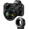 Image de Appareil photo hybride plein format NIKON Z6 II + Z 24-70mm f/4 S - Noir - Garanti 3 ans + FTZ Adaptateur