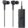 Image de Ecouteurs sans fil - Audio-Technica - ATH-ANC100BT - Réduction de bruit - Intra-auriculaire - Noir