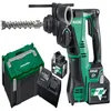 Image de Perforateur SDS MAX sans-fil 36 V HIKOKI DH36DMAWAZ - 2 batteries 4Ah + chargeur + coffret HitCase