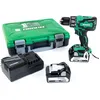 Image de Perceuse visseuse Ã  percussion 70Nm HIKOKI 18V 5.0Ah induction 2 batteries chargeur en coffret DV18DBSLWJZ en occasion ou reconditionné