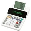 Image de Calculatrice de Bureau Sharp EL-1501 - Affichage sans Papier et Encre - LCD 12 Chiffres - 5 Lignes