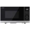 Image de Micro-ondes combiné - Sharp - YC-PC284AE-S - 28L - Gril - Noir et argent