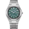 Image de Montre Hommes Citizen AW0130-85X - Titane Argent - Etanche 10 Atm - Energie Solaire