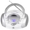 Image de Radio CD stéréo - JVC - RD-F321W - Argent - Tuner FM - Lecteur USB MP3