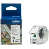 Image de Étiquettes continues - BROTHER - CZ-1001 - 094 cm x 5 m - Blanc - Pour VC-500 W
