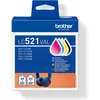 Image de Brother LC521VAL - pack Bk, C, M, Y