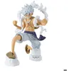 Image de Figurine - BANPRESTO - Luffy Gear 5 - 21 cm - PVC peint mat - Pose dynamique
