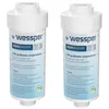 Image de Wessper 2x Filtres anti-calcaire pour Machine à laver Lave-vaisselle filtre à eau
